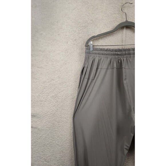 AHA Active Men Pants 2XL Gray Nylon Blend Pull On Drawstring Regular Fit Jogger - Picture 13 of 16